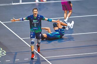 TPVL》激戰五局 連莊奪元年熱身賽首勝