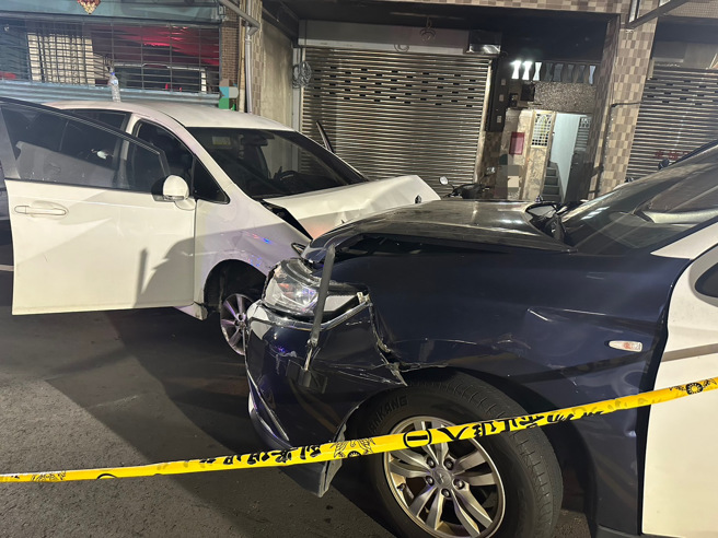 詐騙車手拒捕狂飆衝撞8車，警方於晚間11時5分左右，在重陽路二段34巷成功將郭男截停。（蕭宥彤翻攝）