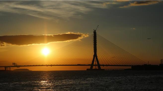 交通部公路局向經濟部智慧財產局申請「淡江大橋」商標引發關注。（本報資料照片）