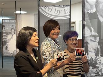 安倍昭惠参访数位李登辉特展 盼明年推「AI安倍晋三」