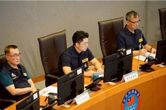 桦加沙来袭！蒋万安坐镇防颱  水舞嘉年华表演取消2天