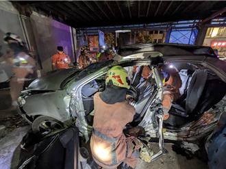 新竹少年轎車撞工地釀4死　當晚同車嬉鬧IG限動畫面曝光