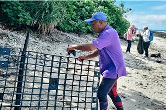 屏東海上光電浮台漂至鵝鑾鼻 恆春居民憂後續再遭破壞