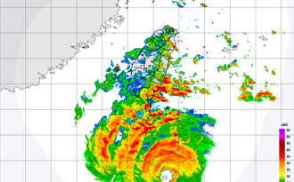 樺加沙暴風圈侵襲率曝「2縣市飆97％」 氣象署：雨勢愈來愈猛