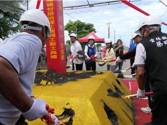 雲林馬公厝大排動工 1.45億治理終結水患