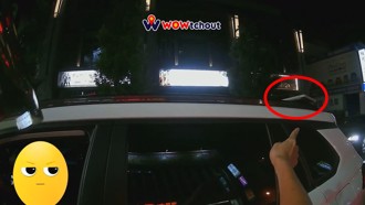 蘋果筆電驚險記！車主粗心放車頂 台中騎士眼尖「神救援」