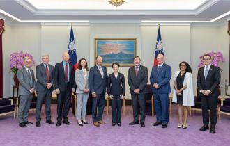 接見加拿大國安事務訪團   蕭美琴：盼加強安全防衛合作