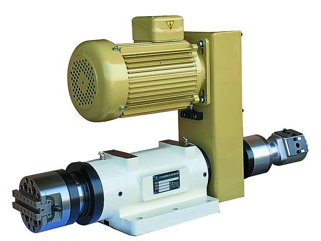 嵩偉實業研發生產的主軸頭產品，精準、穩定、耐久、高效率，為客戶創造最大生產利益，提升產能與加工品質。圖／嵩偉實業提供