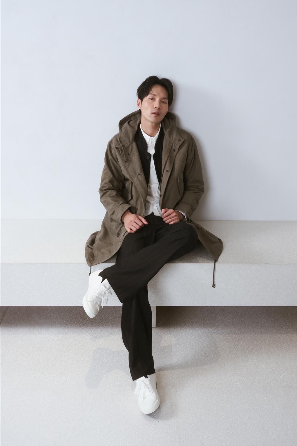 peter wu本季秋冬，將視角望回20年前的自己。（peter wu提供／黃唯淯台北傳真）