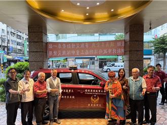 新北議員爭取85萬建議款 三重義消添災情勘查車 提升救災效能