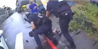 台中東勢警匪追逐！竊車男拒捕自撞電線桿 車內藏毒被查獲