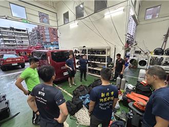 樺加沙颱風雨勢驚人！花蓮光復成水鄉澤國　新北46人特搜出動助救災