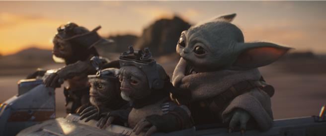 《曼达洛人与古古》明年5月即将上映，23日晚间释出预告。（卢卡斯影业提供）