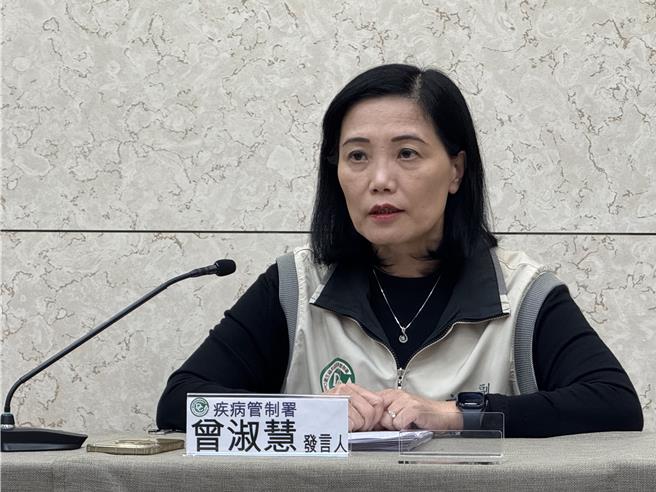 疾管署發言人曾淑慧（鄭郁蓁攝）