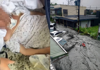 花蓮光復5口獲救！「爸癱瘓氣切」躺屋頂送醫 女兒：無限感激