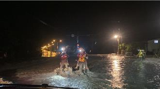 堰塞湖溢流持續搜救　台東消防救出31位花蓮鄉親
