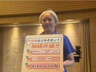 新北敬老卡大升級！加碼至600點 89萬長者受惠