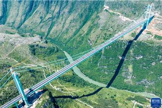 橫豎都是世界第一！高橋貴州花江峽谷大橋9／28通車
