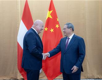 不滿林佳龍訪問！李強晤奧地利總理 促恪守一中原則