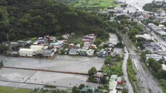 別恐慌！花蓮堰塞湖並沒潰堤 災害應變中心：無第三波溢流洪峰