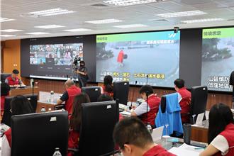 經濟部苗栗舉行水災防救演習 花蓮堰塞湖潰流成借鏡