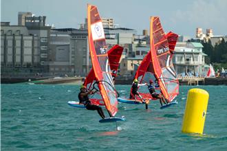 無懼樺加沙颱風外圍環流 全運會帆船賽122名選手澎湖爭霸