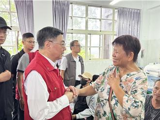 喊共扛責任！ 卓榮泰進馬太鞍教會承諾災民：尋找更安全的家