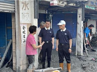 馬太鞍溪堰塞湖溢流重創花蓮 慈濟發清掃動員令