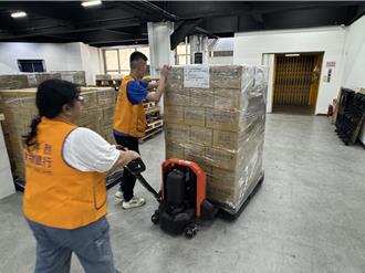 馬太鞍溪堰塞湖溢流釀災 安得烈慈善協會300食物箱至花蓮