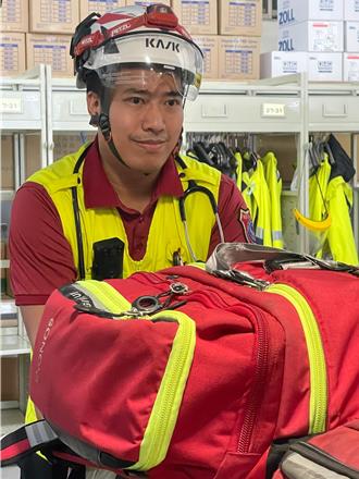 紫鳳凰TP救回95條命！ 桃消廖偉霖獲金心獎