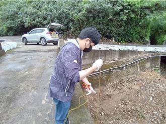 林口後坑溪雨後混濁飄異味 環保局稱未見偷排：疑疏濬惹禍