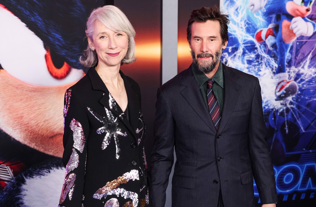 基努李維(右)傳歐洲祕婚,女友曬照吐真相。(圖: shutterstock/達志)