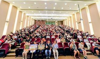 芦竹警关心外籍来台学子 走入校园宣导治安及交通安全