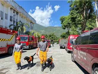 花蓮災情嚴峻 基隆出動12機具、22名人力馳援