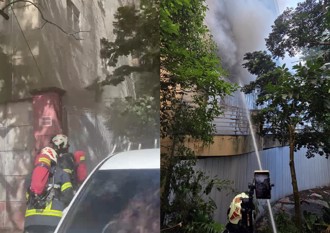 八里「地中海俱樂部」廢棄多年突起火　明明沒水沒電原因可疑