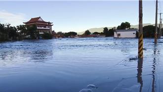 獨家》空拍驚見吉利潭也有民宅遭淹  恐再現失聯黑區