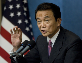 日前首相麻生接見韓國瑜 稱台是共享基本價值觀國家