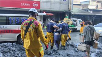 台南消防特搜隊前進花蓮光復　助象腿病患者脫困就醫