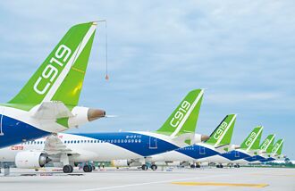 供應鏈瓶頸 陸下調C919交付目標