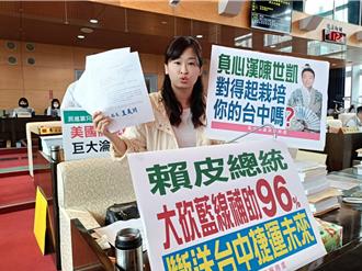 不爽大刀砍向中捷藍線 黃佳恬轟他是「台中陳世美」