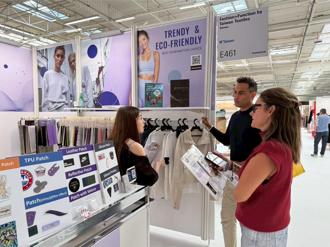 台灣紡織亮相巴黎 創新布料吸引國際買主目光