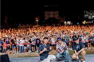 滅火器、玖壹壹壓軸  澎湖追風音樂燈光節演唱會落幕