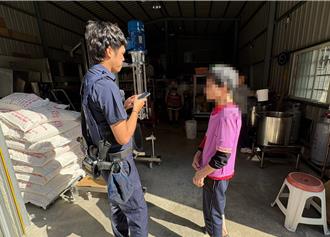 台中阿婆找孙子却迷路 潭北所暖警助团圆