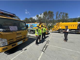 馬太鞍溪橋斷光復鄉成重災區 台中環保、建設局火速馳援