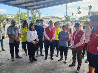 挺花莲农业灾区復建  萧美琴指示三部会联手推动