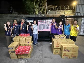 蘆竹齊聚愛心！5小時內募滿物資 火速送抵花蓮災區送暖