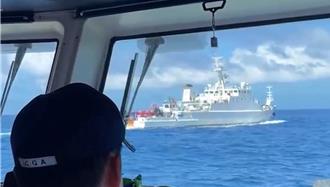 大陸2艘科研船闖禁區  海巡4艦艇強勢驅離