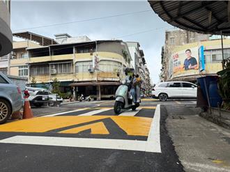 鳳山車禍熱點有救！高市首創「減速平台」物理性強制降速
