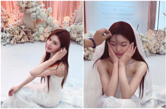 趙露思新劇《許我耀眼》空降暴紅 PO絕美婚紗照狀態超好