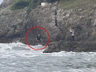 花蓮忙救災！高雄男玩水卡暗礁 網批「浪費社會資源」